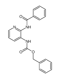 benzyl (2-benzamidopyridin-3-yl)carbamate Structure