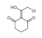 2-(2-chloro-1-hydroxyethylidene)cyclohexane-1,3-dione Structure