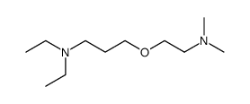 diethyl-[3-(2-dimethylamino-ethoxy)-propyl]-amine结构式