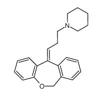 1-[3-(6H-dibenzo[b,e]oxepin-11-ylidene)-propyl]-piperidine Structure