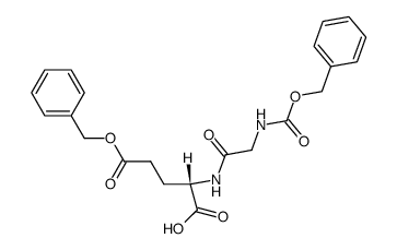 Z-Gly-Glu(OBzl)-OH Structure