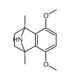 1,4-dimethyl-2,3-dihydro-5,8-dimethoxy-1,4-iminonaphthalene Structure