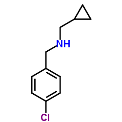 N-(Cyclopropylmethyl)-4-chloro-benzylamine结构式