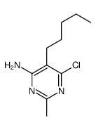 6-chloro-2-methyl-5-pentyl-pyrimidin-4-amine picture