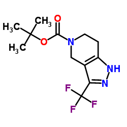 TERT-BUTYL 3-(TRIFLUOROMETHYL)-1,4,6,7-TETRAHYDRO-5H-PYRAZOLO[4,3-C]PYRIDINE-5-CARBOXYLATE picture