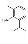 Benzenamine,2-methyl-6-(1-methylpropyl)- picture