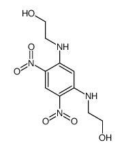 2-[5-(2-hydroxyethylamino)-2,4-dinitroanilino]ethanol结构式