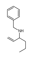 N-benzylhex-1-en-3-amine Structure