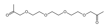 1-[2-[2-[2-(2-oxopropoxy)ethoxy]ethoxy]ethoxy]propan-2-one Structure