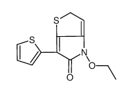 4-ethoxy-6-thiophen-2-yl-2H-thieno[3,2-b]pyrrol-5-one结构式