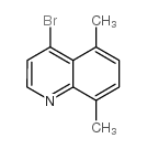 4-溴-5,8-二甲基喹啉结构式