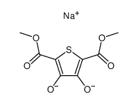 3,4-Dihydroxy-2,5-thiophenedicarboxylic acid 2,5-dimethyl ester, sodium salt picture