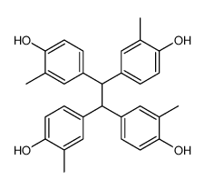 2,2',2'',2'''-tetramethyl-4,4',4'',4'''-ethanediylidene-tetra-phenol结构式