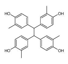 2,2',2'',2'''-tetramethyl-4,4',4'',4'''-ethanediylidene-tetra-phenol Structure