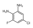 5-Chloro-3-fluorobenzene-1,2-diamine Structure