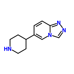 6-(piperidin-4-yl)-[1,2,4]triazolo[4,3-a]pyridine structure