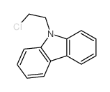 9H-Carbazole,9-(2-chloroethyl)- Structure