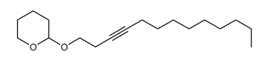 2-tridec-3-ynoxyoxane结构式