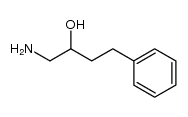 (D,L)-4-phenyl-2-hydroxy-1-butylamine结构式