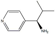 R-(4-吡啶基)-2-甲基-1-丙胺结构式