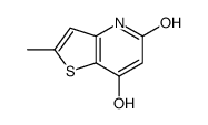 7-hydroxy-2-methyl-4H-thieno[3,2-b]pyridin-5-one结构式