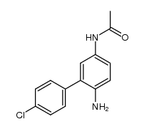 N-(6-amino-4'-chlorobiphenyl-3-yl)acetamide Structure