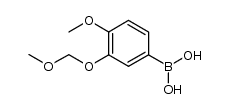 4-methoxy-3-(methoxymethoxy)phenylboronic acid Structure