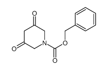 3,5-二氧哌啶-1-甲酸苄酯结构式