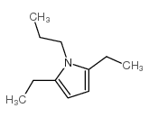 2,5-Diethyl-1-propylpyrrole结构式