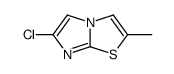 2-Methyl-6-chloroimidazo[2,1-b]thiazole结构式