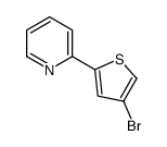 2-(4-溴-2-噻吩)吡啶结构式