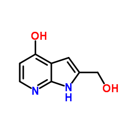 2-(Hydroxymethyl)-1H-pyrrolo[2,3-b]pyridin-4-ol Structure