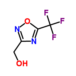 (5-(三氟甲基)-1,2,4-恶二唑-3-基)甲醇结构式