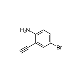 4-Bromo-2-ethynylaniline Structure