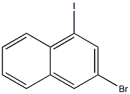 1-碘-3-溴萘结构式