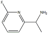 1-(6-fluoropyridin-2-yl)ethan-1-amine structure