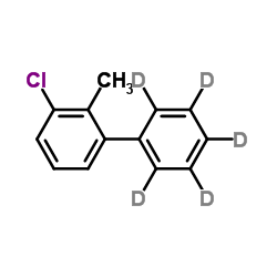 3-Chloro-2-methyl(2',3',4',5',6'-2H5)biphenyl Structure