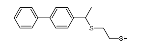 4-(4-Biphenylyl)-3-thiapentane-1-thiol结构式