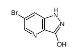 6-Bromo-1H-pyrazolo[4,3-b]pyridin-3-ol结构式