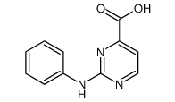 2-anilinopyrimidine-4-carboxylic acid结构式