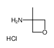 3-Methyloxetan-3-amine hydrochloride structure