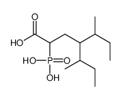 4,4-bis(Diethyl)phosphono butanoic acid Structure