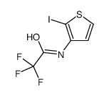 2,2,2-trifluoro-N-(2-iodothiophen-3-yl)acetamide Structure