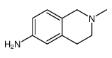1,2,3,4-四氢-2-甲基-6-异喹啉胺结构式