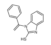 3-(1-phenylethenyl)-1H-benzimidazole-2-thione Structure