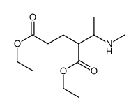 diethyl 2-[1-(methylamino)ethyl]pentanedioate Structure