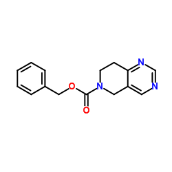Benzyl 7,8-dihydropyrido[4,3-d]pyrimidine-6(5H)-carboxylate Structure