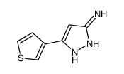 3-(thiophen-3-yl)-1H-pyrazol-5-amine picture