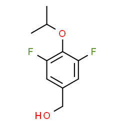 (3,5-Difluoro-4-isopropoxyphenyl)methanol structure