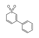 5-phenyl-2H-thiopyran 1,1-dioxide结构式